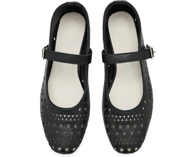 Балетки Arbella Mary Jane с геометрической лазерной резьбой и пряжкой Spring Step
