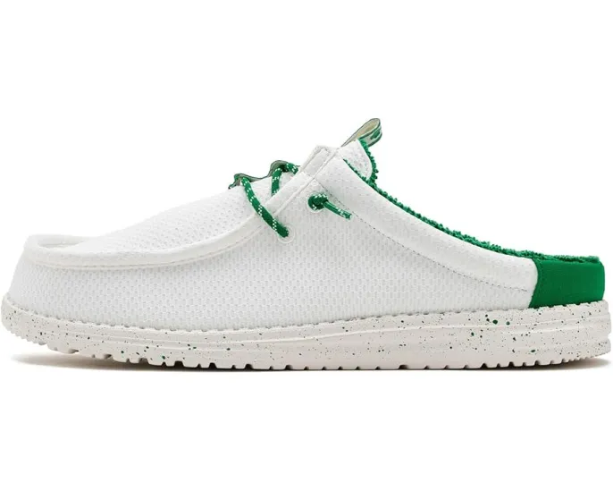 Слипоны Hey Dude Wally Slip Shamrock с текстильно-синтетическим верхом
