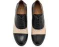 Туфли Miz Mooz Ina Flats с цветным блоком и шнуровкой на квадратном каблуке