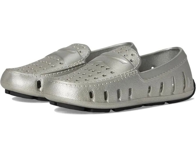 Детские мокасины Floafers Kids Prodigy Driver Metallic с металлическим эффектом