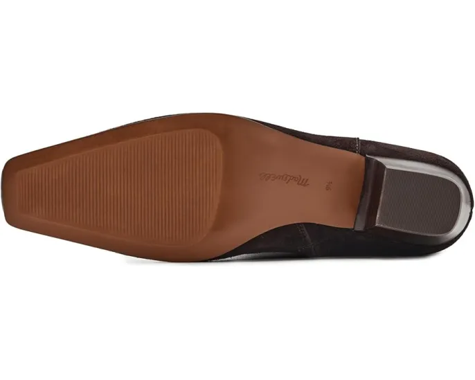 Высокие сапоги Madewell Lexie из замши с квадратным носком