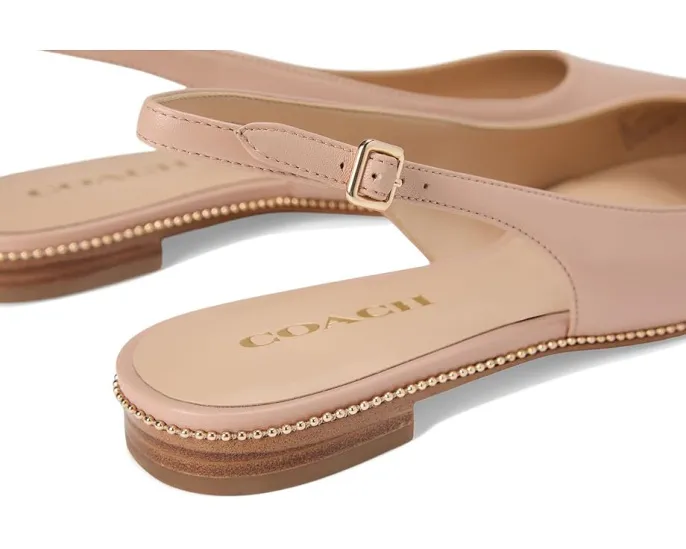 COACH Туфли-лодочки Claire из кожи с ремешком на щиколотке