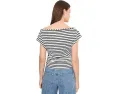 Топ Free People Ellie Black Combo с открытыми плечами