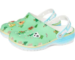 Классические кроксы Crocs Kids Animal Crossing с фигурками персонажей для детей