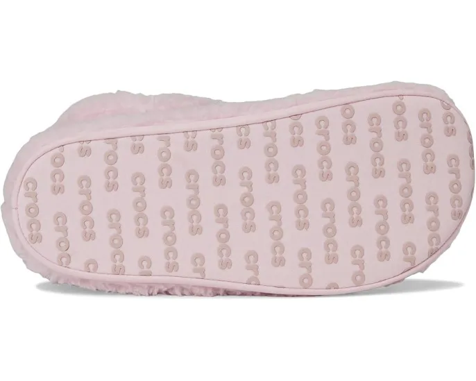 Уютные тапочки Crocs Classic Cozzzy с искусственным мехом и противоскользящей подошвой