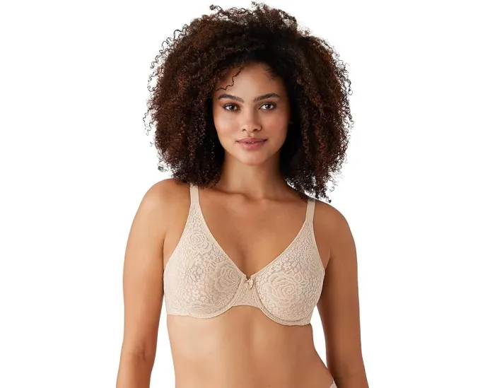 Бюстгальтер Wacoal Halo Lace с косточками и кружевными чашками