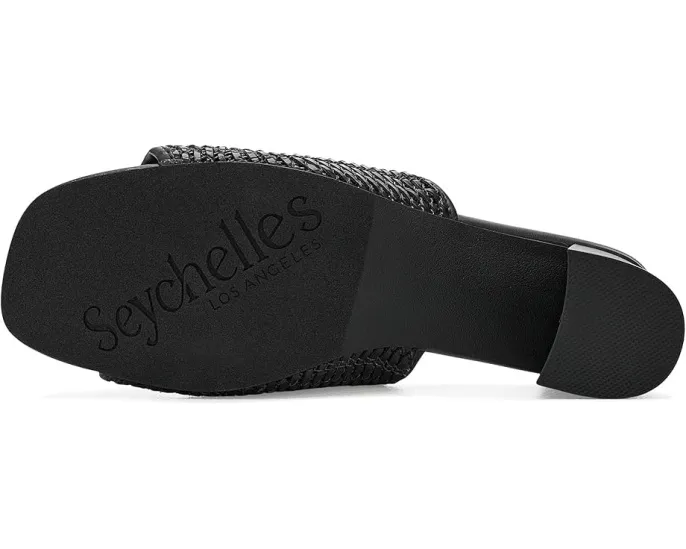 Сандалии Adapt 3 Woven от Seychelles с плетеным верхом и удобным каблуком
