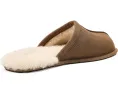 Тапочки UGG Scuff с овчинной подкладкой и гладкой кожей