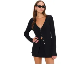 Топ Show Me Your Mumu Josie с глубоким V-вырезом и застежкой на пуговицы