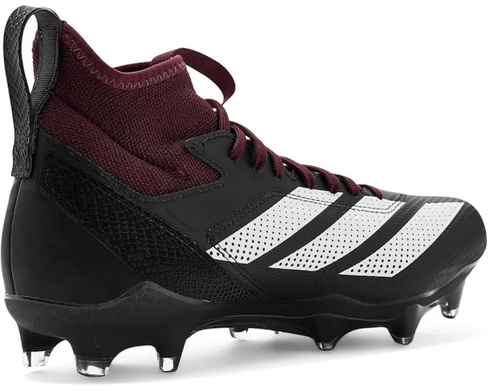 Бутсы Adidas adizero Impact с бордовыми вставками