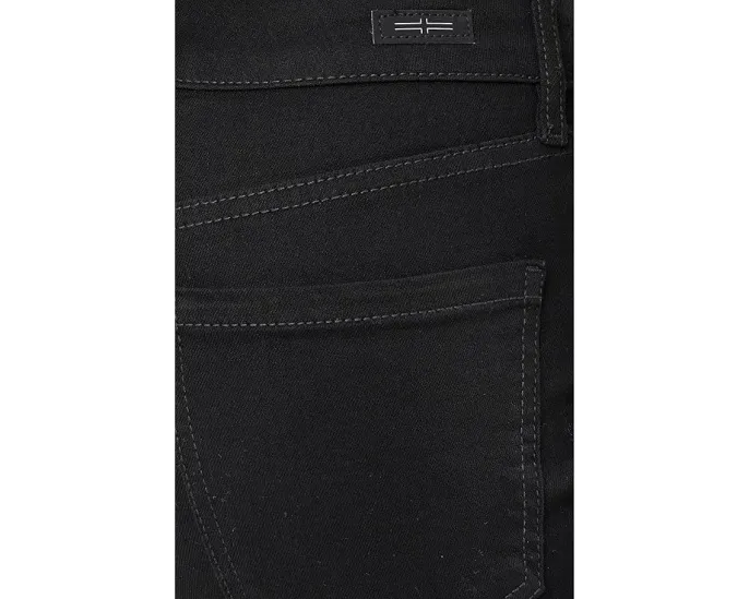 Капри Liverpool Los Angeles из денима с разрезом и средней посадкой