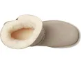 Зимние угги Bearpaw Steph из замши с подкладкой из шерсти и декоративной пряжкой