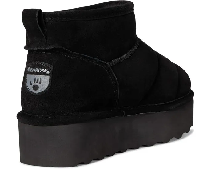 Ботинки Bearpaw Quilted Retro Shorty утепленные с защитой от непогоды