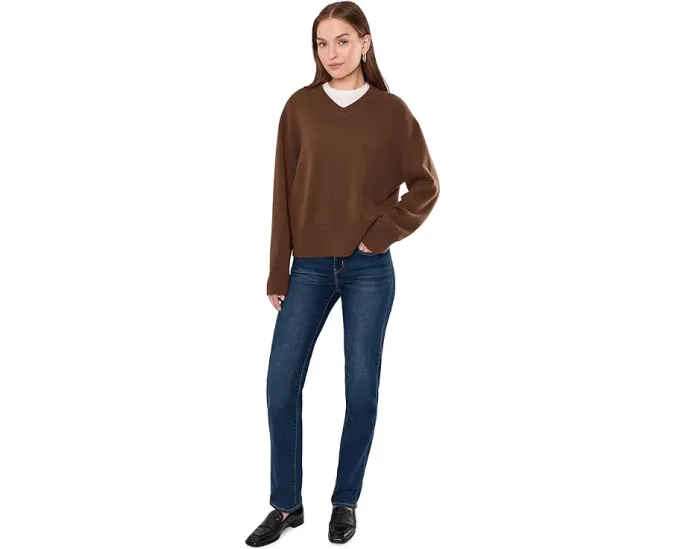 Джинсы Levi's 314 Corset Straight с корсетным поясом и прямым кроем