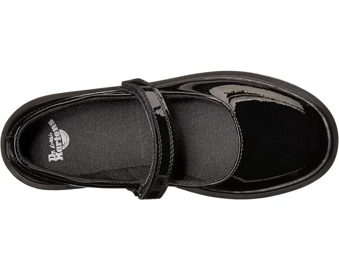 Детские туфли Dr. Martens Maccy Y с застежкой на липучке