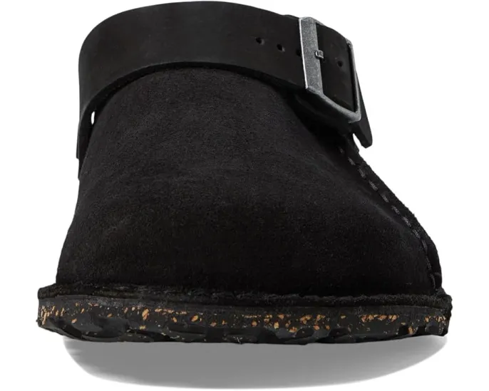 Клоги Birkenstock Lutry 365 из замши со стелькой из пробки