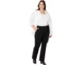 Трикотажные брюки Liverpool Los Angeles Plus Size Kelsey Flare 31 дюйм