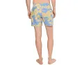 Плавки Chubbies The Gold Coasts 14 см с быстросохнущей тканью и карманом на молнии