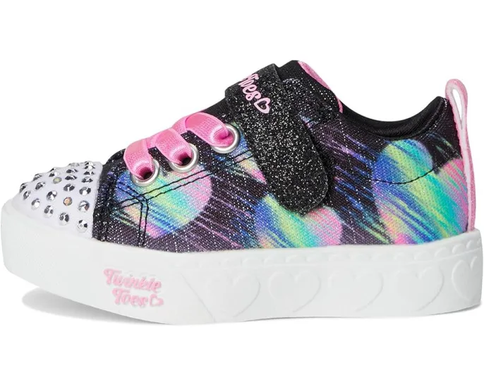 Босоножки SKECHERS KIDS Heart Steps с подсветкой и стразами