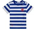 Полосатая футболка Crest из хлопка для младенцев Polo Ralph Lauren