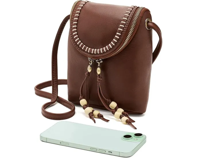 Маленькая кожаная сумка через плечо HOBO Fern