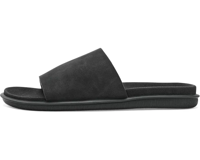 Шлепанцы Steve Madden Alden черные замшевые