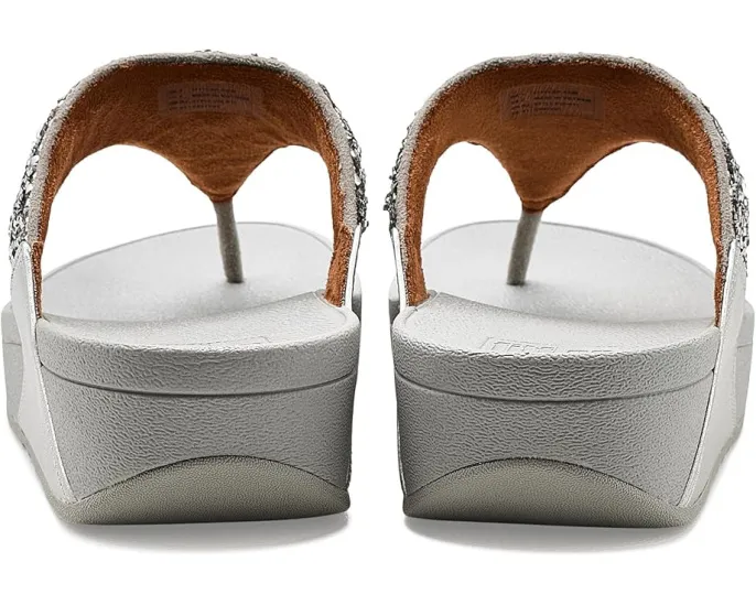 Вьетнамки Lulu Shimmerfoil FitFlop с переливающейся фольгой