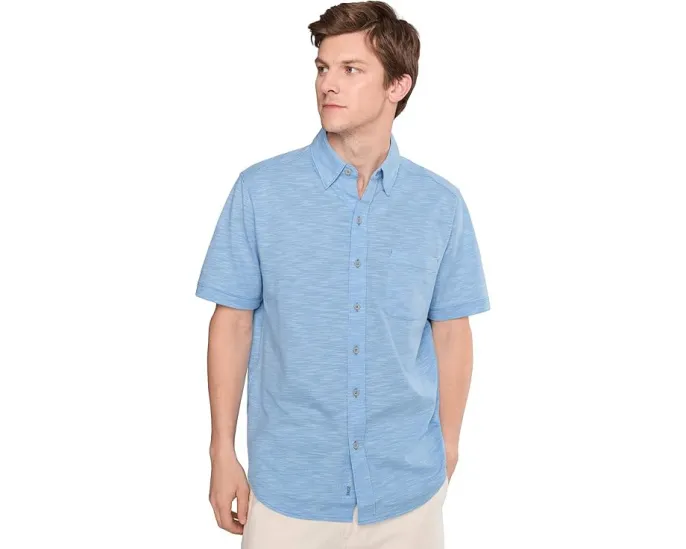 Tommy Bahama San Lucio Tides рубашка с коротким рукавом и защитой UPF 30