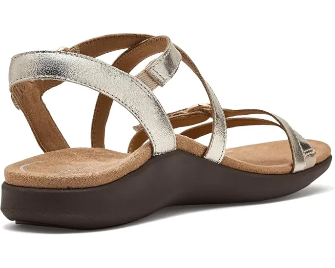 Сандалии Hadley Adjustable Quarter Strap Aetrex с регулируемыми ремешками
