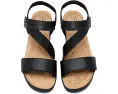 Clarks Kacha Wave сандалии на низком клине из мягкой кожи и контрастными ремешками