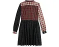 Сорочковое платье из хлопкового поплина в клетку Polo Ralph Lauren Kids