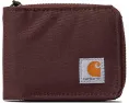 Carhartt нейлоновый кошелек на молнии Nylon Duck с отделением для карт