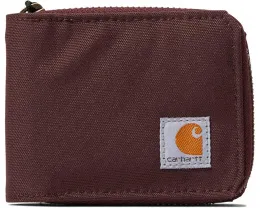 Carhartt нейлоновый кошелек на молнии Nylon Duck с отделением для карт