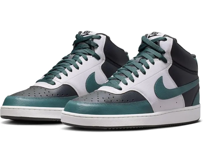 Кроссовки Nike Court Vision Mid с верхом из искусственной кожи и удобным воротником