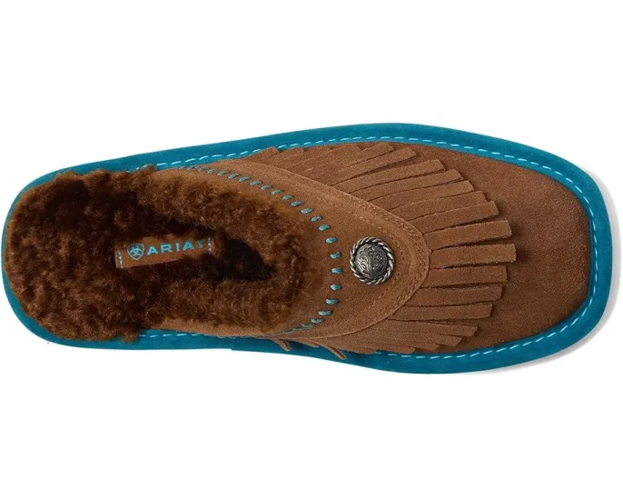 Домашние тапочки Ariat Jackie Square Toe Exotic с вышивкой