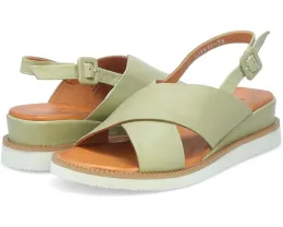 Босоножки Miz Mooz Ella на танкетке с застежкой на щиколотке