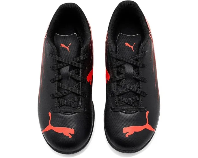 Детские футбольные бутсы PUMA Attacanto для искусственного газона с переработанными материалами