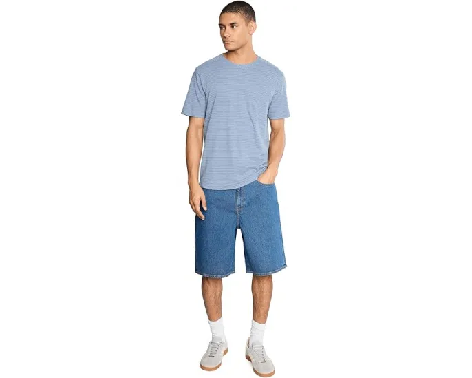 Джинсовые шорты Volcom Billow Denim 22 дюйма (56 см) в стиле пэчворк