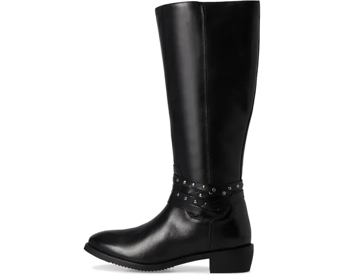 Ботильоны SoftWalk Rosetta до колена с двумя молниями и съемной стелькой