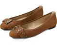 Балетки French Sole Ditto из замши с декоративной пряжкой