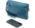 Клатч-кошелек Frye Melissa Crossbody Wristlet из кожи с регулируемым ремнем