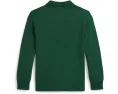 Поло Polo Ralph Lauren Kids из хлопковой сетки с логотипом для малышей и детей