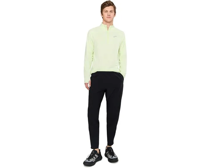 Куртка Brooks Dash 1/4 Zip 3.0 с воротником стойкой и отверстиями для большого пальца