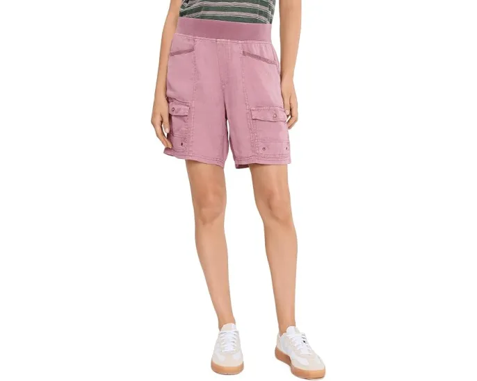 Льняные шорты Jayci Shorts от XCVI с утягивающим поясом
