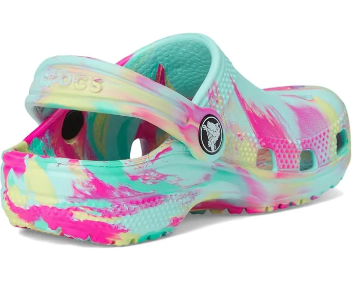 Crocs Classic Marbled Clogs сабо с мраморным эффектом