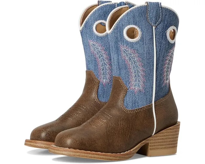Сапоги Willow для малышей с джинсовым голенищем от Roper Kids