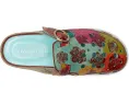 L'Artiste by Spring Step клоги Sefton с цветочным принтом и перфорацией