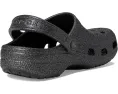 Кроксы Classic Clog с блестками и регулируемым ремешком