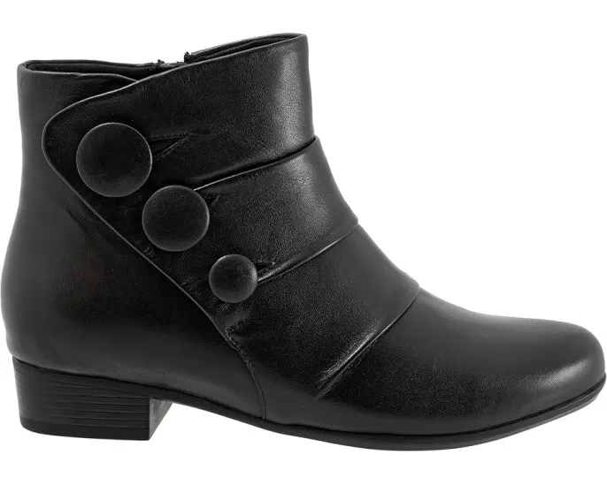 Ботильоны Trotters Mila на молнии с кнопками и съемной стелькой