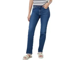 Джинсы AG Jeans Saige с высокой посадкой и прямым кроем